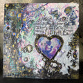 Original Mothers LOVE SERIES– 10x10 Wooden Mixed Media Artwork