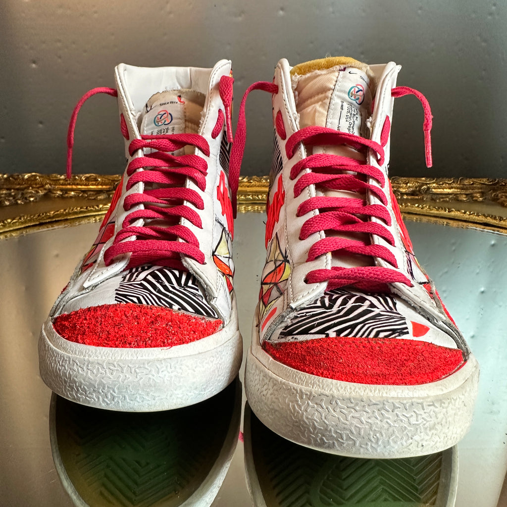 Custom Hand-Painted Nike Blazer Mid ’77 (Women’s 8)