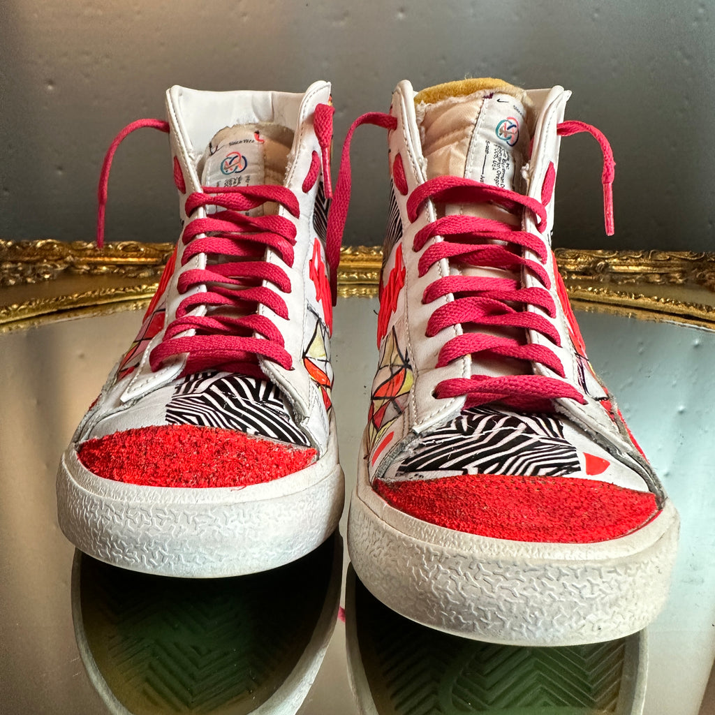 Custom Hand-Painted Nike Blazer Mid ’77 (Women’s 8)