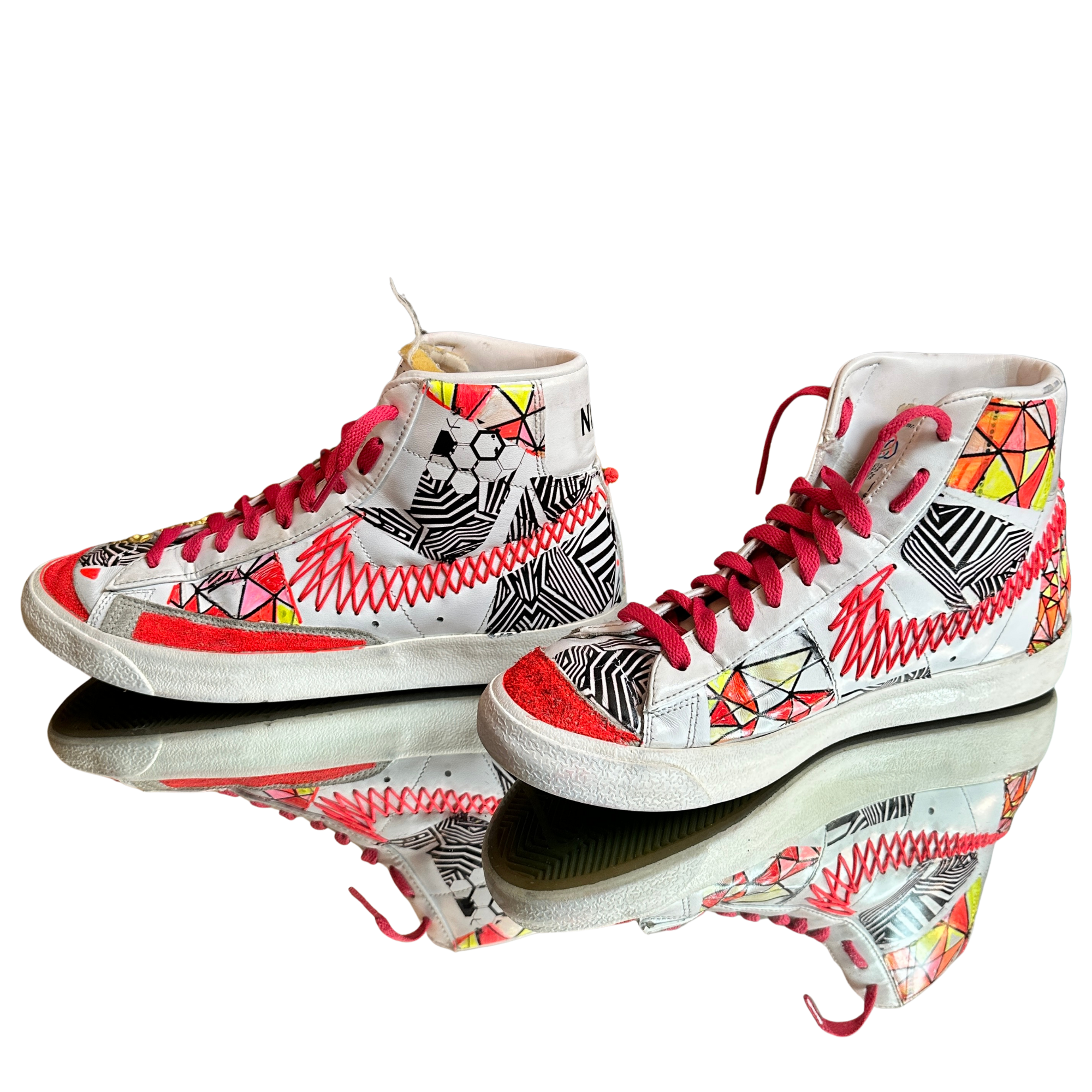 Custom Hand-Painted Nike Blazer Mid ’77 (Women’s 8)